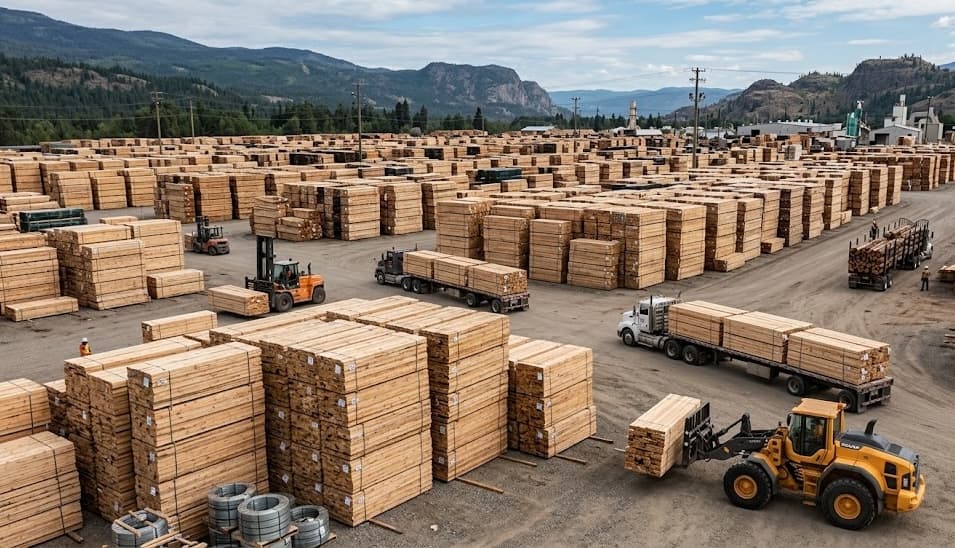 Lumber New Orleans yard